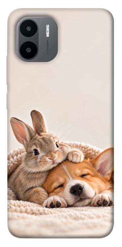 Чехол itsPrint Rabbit and corgi для Xiaomi Redmi A1 / A2, armored, купить оптом с доставкой