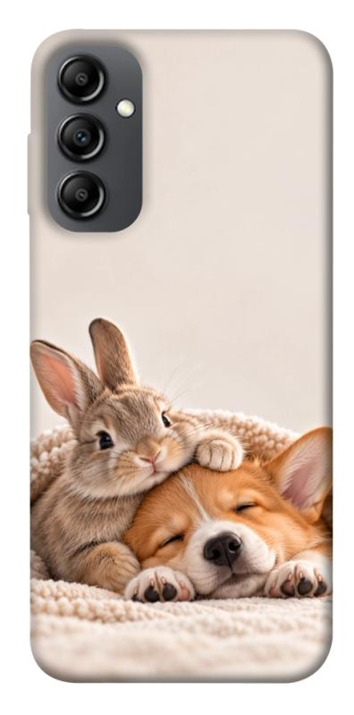 Чехол itsPrint Rabbit and corgi для Samsung Galaxy A14 4G/5G, armored, купить оптом с доставкой