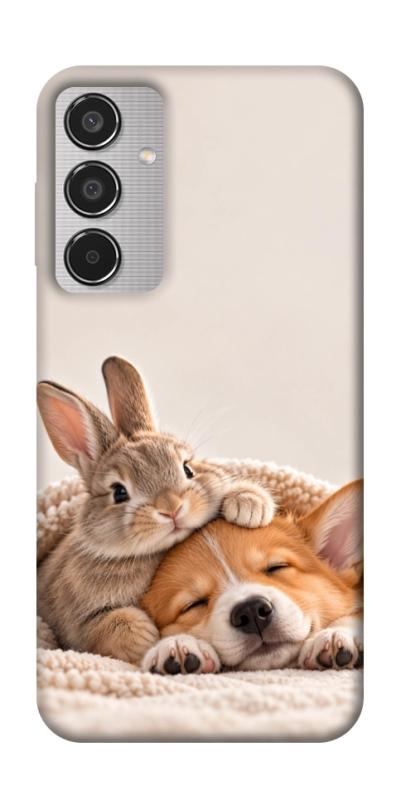 Чехол itsPrint Rabbit and corgi для Samsung Galaxy M35 5G, armored, купить оптом с доставкой