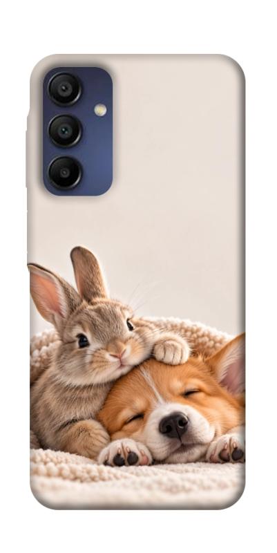 Чехол itsPrint Rabbit and corgi для Samsung Galaxy A16 4G/5G, armored, купить оптом с доставкой