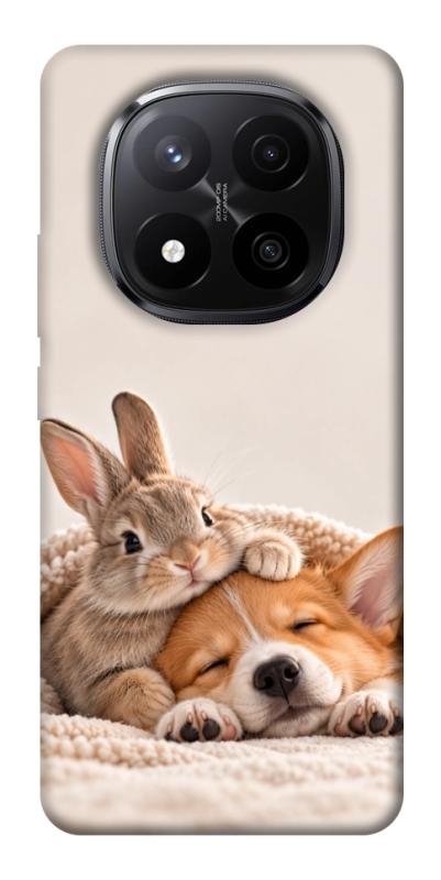 Чехол itsPrint Rabbit and corgi для Xiaomi Redmi Note 14 Pro+ 5G, armored, купить оптом с доставкой