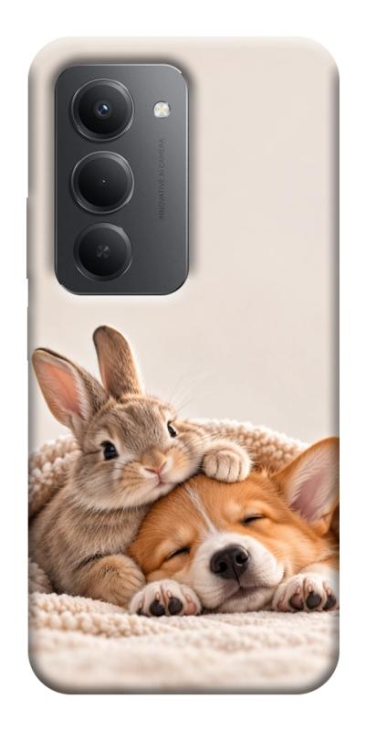 Чехол itsPrint Rabbit and corgi для Xiaomi Redmi 15 (EU), armored, купить оптом с доставкой