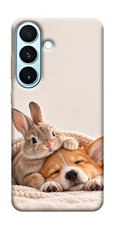 Чохол itsPrint Rabbit and corgi для Samsung Galaxy S26, armored, купити оптом з доставкою