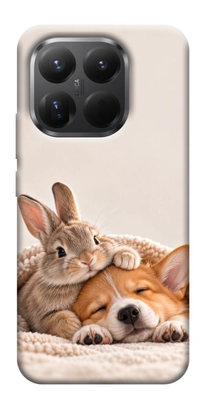 Чехол itsPrint Rabbit and corgi для Xiaomi 15T Pro, armored, купить оптом с доставкой