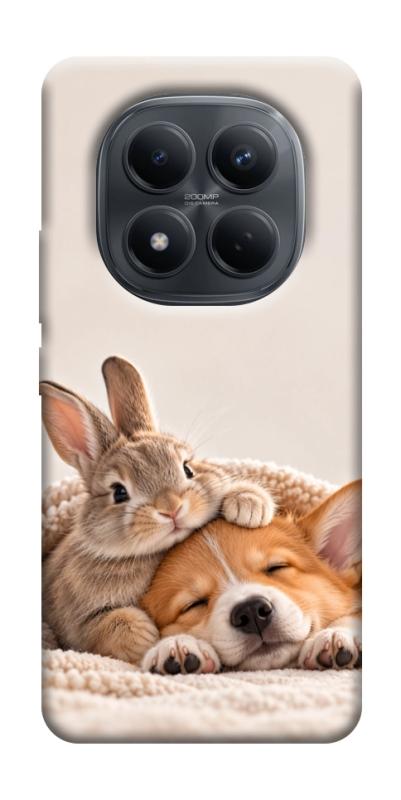 Чехол itsPrint Rabbit and corgi для Xiaomi Redmi Note 15 Pro 4G, armored, купить оптом с доставкой