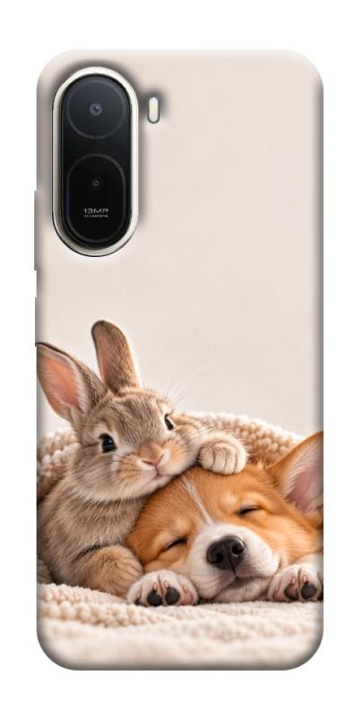 Чехол itsPrint Rabbit and corgi для Xiaomi Redmi A7 Pro, armored, купить оптом с доставкой