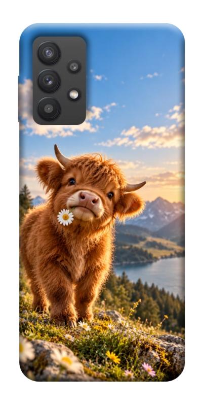 Чехол itsPrint Теля серед гір для Samsung Galaxy A32 (A326B) 5G, armored, купить оптом с доставкой