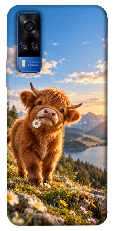 Чохол itsPrint Теля серед гір для Vivo Y51a, armored, купити оптом з доставкою