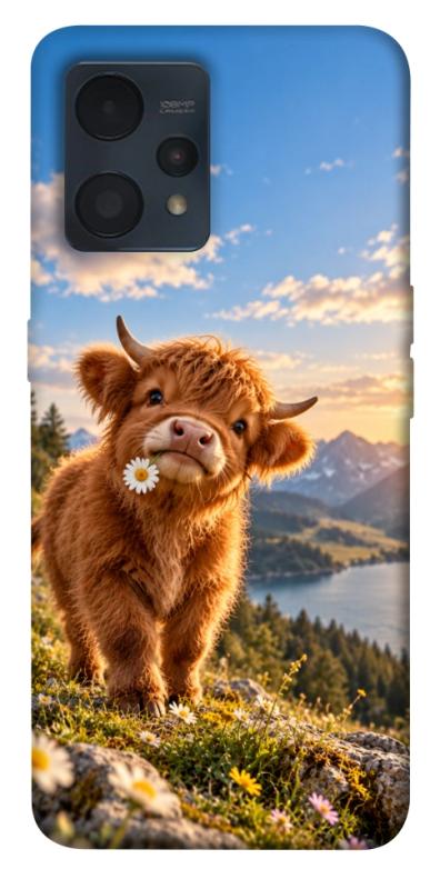 Чохол itsPrint Теля серед гір для Realme 9 4G / 9 Pro+, armored, купити оптом з доставкою