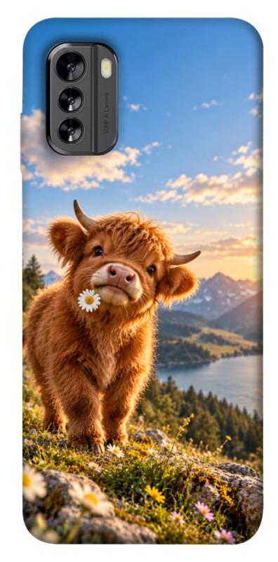 Чохол itsPrint Теля серед гір для Nokia G60, armored, купити оптом з доставкою