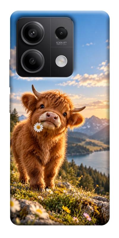 Чехол itsPrint Теля серед гір для Xiaomi Redmi Note 13 5G, armored, купить оптом с доставкой