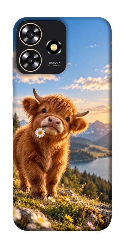 Чохол itsPrint Теля серед гір для ZTE Blade A73 4G, armored, купити оптом з доставкою