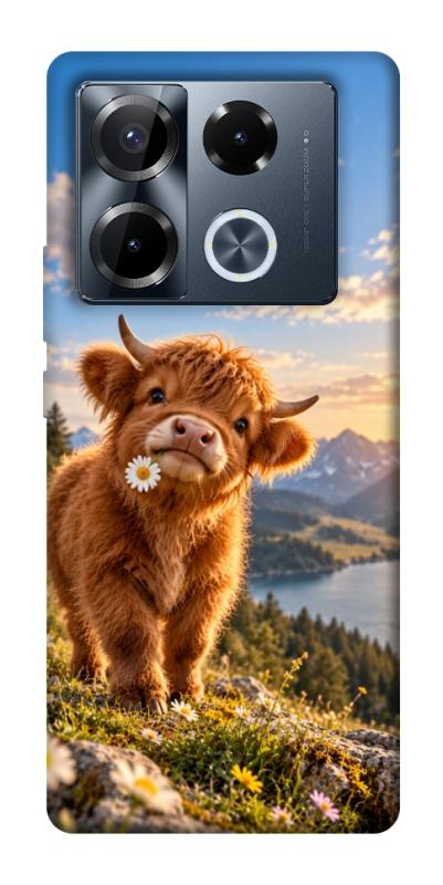 Чехол itsPrint Теля серед гір для Infinix Note 40 Pro 4G, armored, купить оптом с доставкой