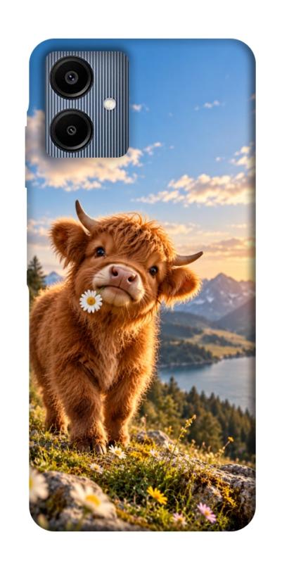 Чехол itsPrint Теля серед гір для Samsung Galaxy A06, armored, купить оптом с доставкой