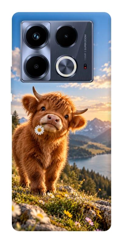 Чехол itsPrint Теля серед гір для Infinix Note 40 4G, armored, купить оптом с доставкой