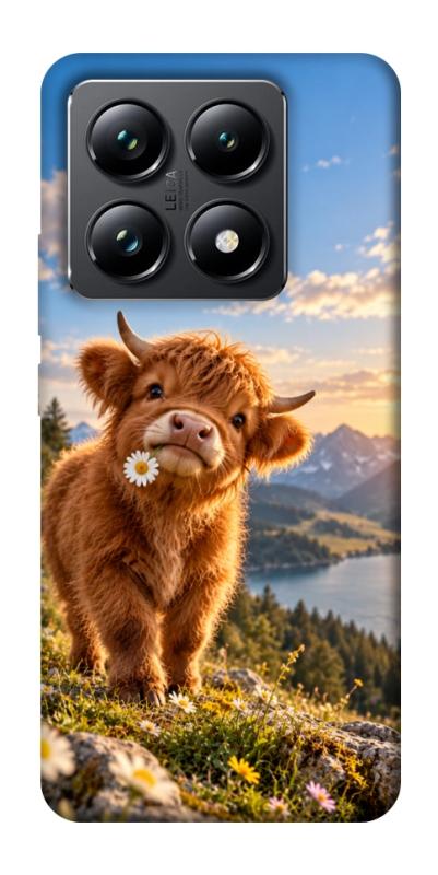 Чехол itsPrint Теля серед гір для Xiaomi 14T Pro, armored, купить оптом с доставкой