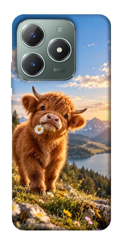 Чехол itsPrint Теля серед гір для Realme C61 4G, armored, купить оптом с доставкой