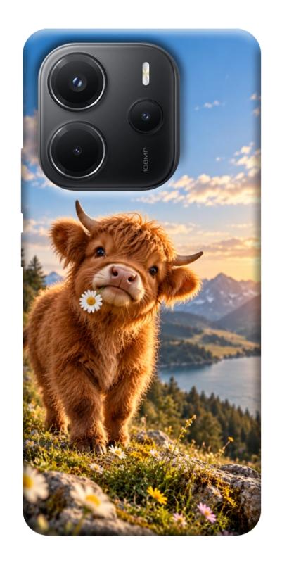 Чехол itsPrint Теля серед гір для Xiaomi Redmi Note 14 4G (Int. version), armored, купить оптом с доставкой