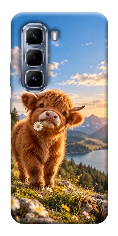 Чехол itsPrint Теля серед гір для Infinix Hot 50 Pro, armored, купить оптом с доставкой