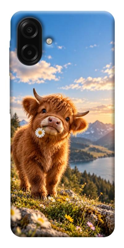Чехол itsPrint Теля серед гір для Samsung Galaxy A07, armored, купить оптом с доставкой