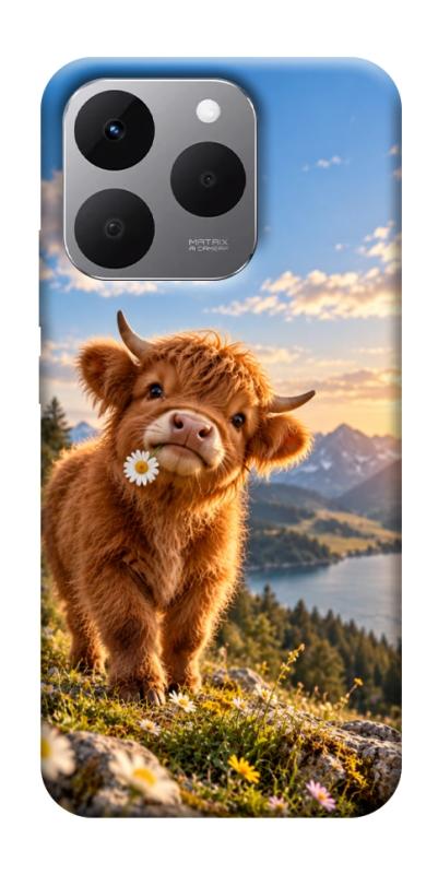 Чехол itsPrint Теля серед гір для Realme 15T, armored, купить оптом с доставкой