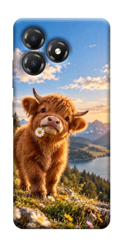 Чохол itsPrint Теля серед гір для ZTE Blade A36, armored, купити оптом з доставкою