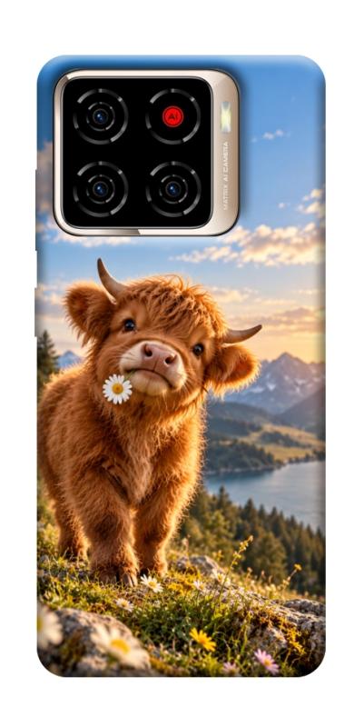 Чехол itsPrint Теля серед гір для ZTE Blade A56, armored, купить оптом с доставкой