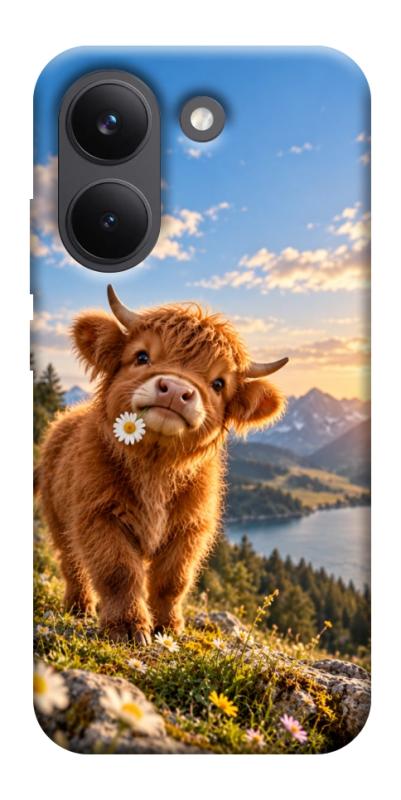 Чехол itsPrint Теля серед гір для Xiaomi Poco X8 Pro, armored, купить оптом с доставкой