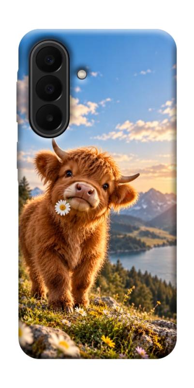 Чохол itsPrint Теля серед гір для Samsung Galaxy A27, armored, купити оптом з доставкою
