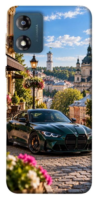Чехол itsPrint BMW M4 для Motorola Moto E13, armored, купить оптом с доставкой