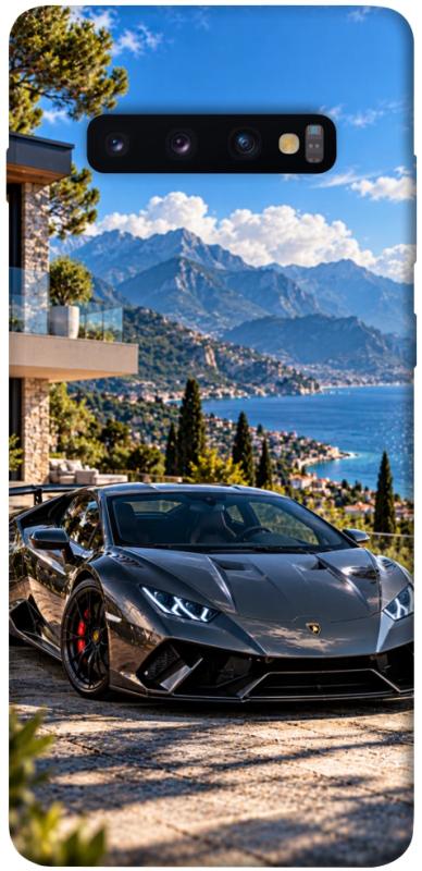 Чохол itsPrint Lamborghini Huracan для Samsung Galaxy S10+, armored, купити оптом з доставкою