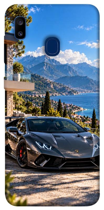 Чохол itsPrint Lamborghini Huracan для Samsung Galaxy A20 / A30, armored, купити оптом з доставкою