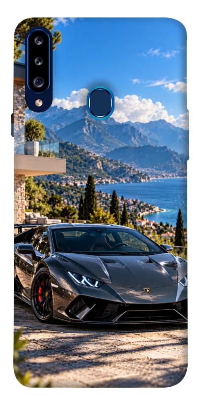 Чохол itsPrint Lamborghini Huracan для Samsung Galaxy A20s, armored, купити оптом з доставкою