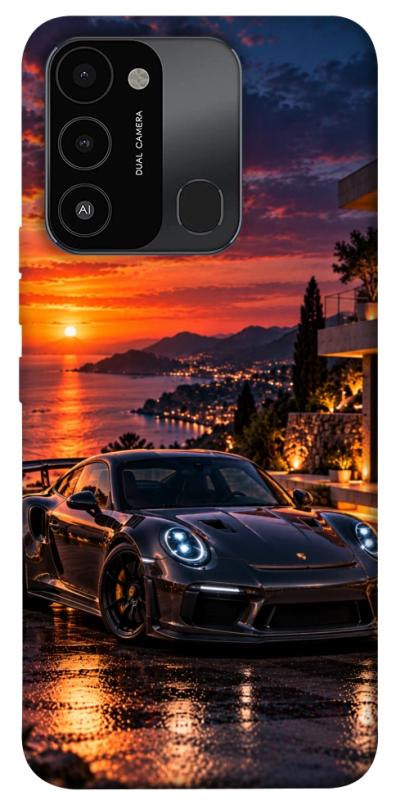 Чехол itsPrint Porsche 911 для TECNO Spark 8C, armored, купить оптом с доставкой