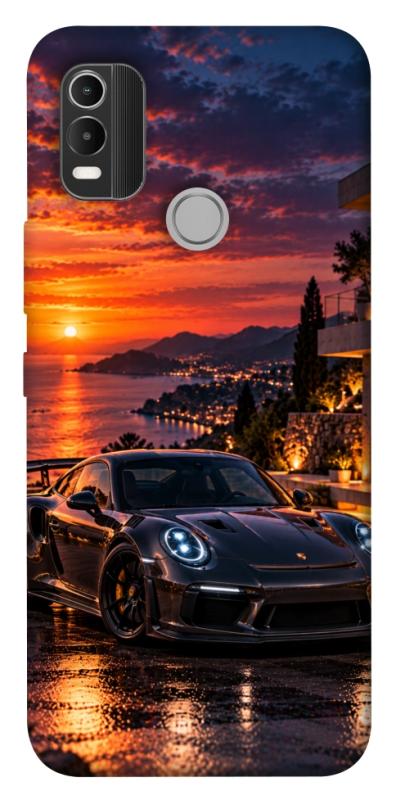 Чехол itsPrint Porsche 911 для Nokia C21 Plus, armored, купить оптом с доставкой