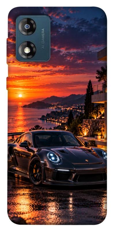 Чехол itsPrint Porsche 911 для Motorola Moto E13, armored, купить оптом с доставкой