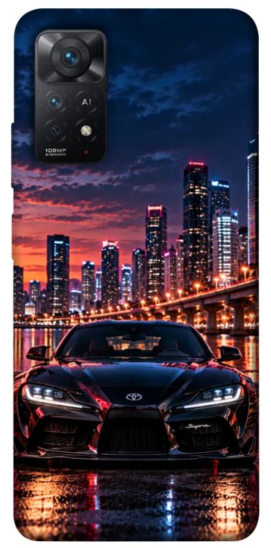 Чехол itsPrint Toyota Supra для Xiaomi Redmi Note 11 Pro 4G/5G, armored, купить оптом с доставкой