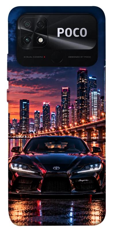 Чехол itsPrint Toyota Supra для Xiaomi Poco C40, armored, купить оптом с доставкой