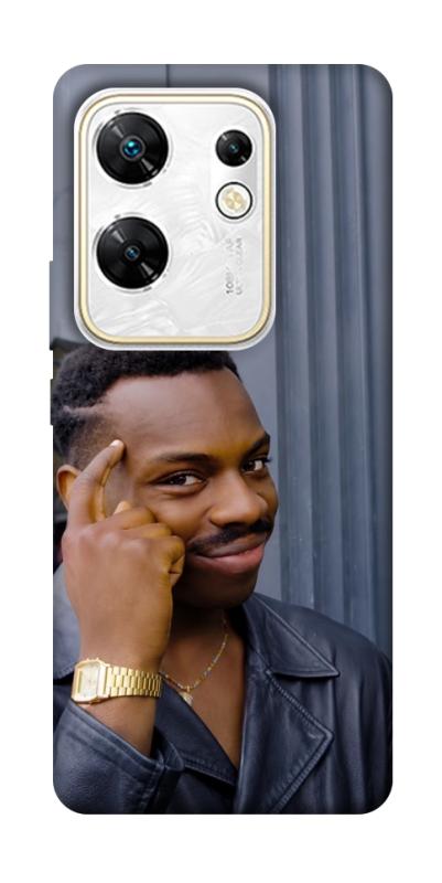 Чехол itsPrint Вмикай мізки для Infinix Zero 30 4G, armored, купить оптом с доставкой
