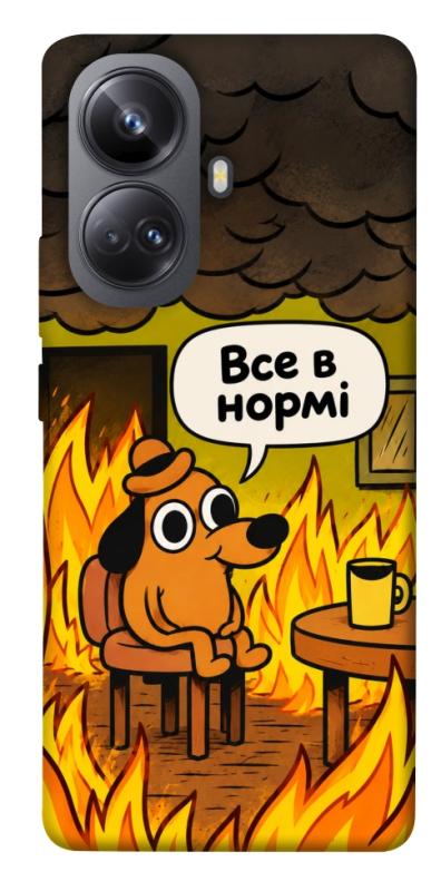 Чехол itsPrint Все в нормі для Realme 10 Pro+, armored, купить оптом с доставкой