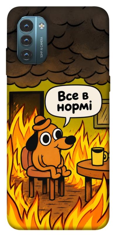 Чохол itsPrint Все в нормі для Nokia G21, armored, купити оптом з доставкою