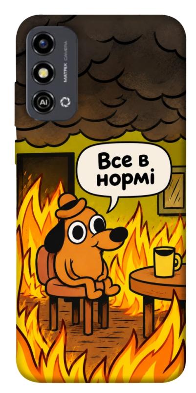 Чохол itsPrint Все в нормі для ZTE Blade A53, armored, купити оптом з доставкою