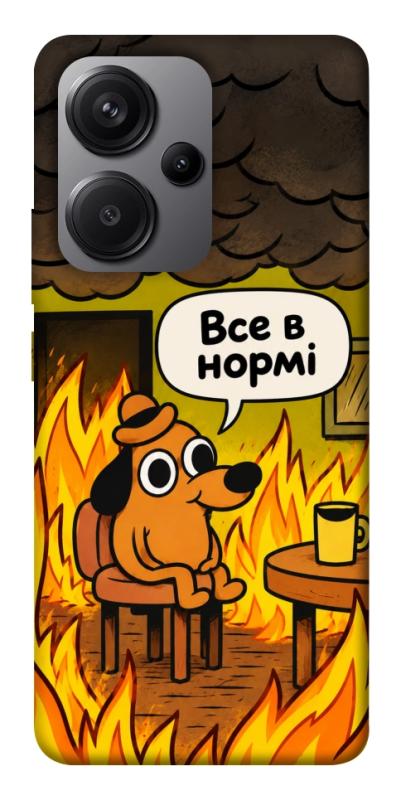 Чохол itsPrint Все в нормі для Xiaomi Redmi Note 13 Pro+, armored, купити оптом з доставкою
