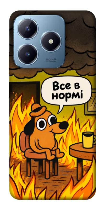 Чехол itsPrint Все в нормі для Realme C63 4G, armored, купить оптом с доставкой
