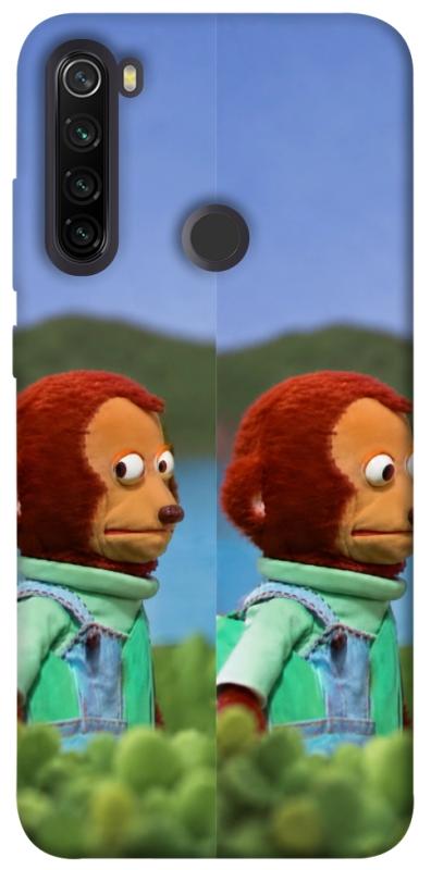 Чехол itsPrint Мавпочка з ніяковим поглядом для Xiaomi Redmi Note 8T, armored, купить оптом с доставкой