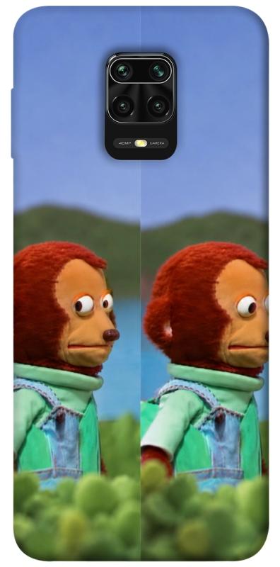 Чехол itsPrint Мавпочка з ніяковим поглядом для Xiaomi Redmi Note 9s / Note 9 Pro / Note 9 Pro Max, armored, купить оптом с доставкой