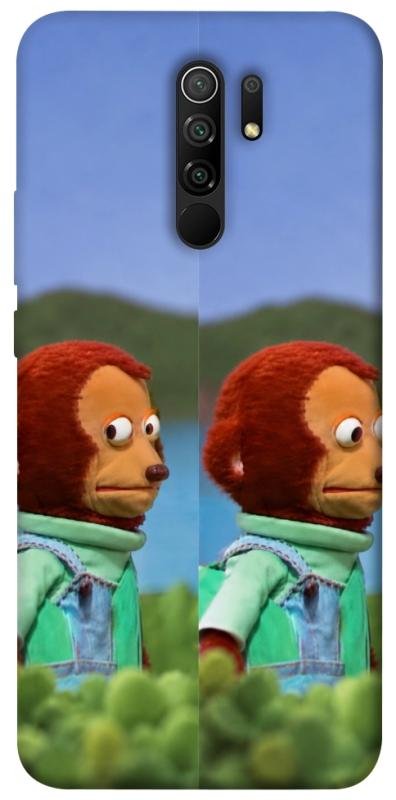 Чехол itsPrint Мавпочка з ніяковим поглядом для Xiaomi Redmi 9, armored, купить оптом с доставкой