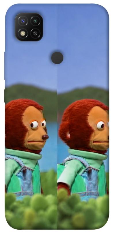 Чехол itsPrint Мавпочка з ніяковим поглядом для Xiaomi Redmi 9C, armored, купить оптом с доставкой