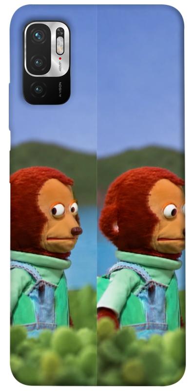 Чехол itsPrint Мавпочка з ніяковим поглядом для Xiaomi Redmi Note 10 5G, armored, купить оптом с доставкой