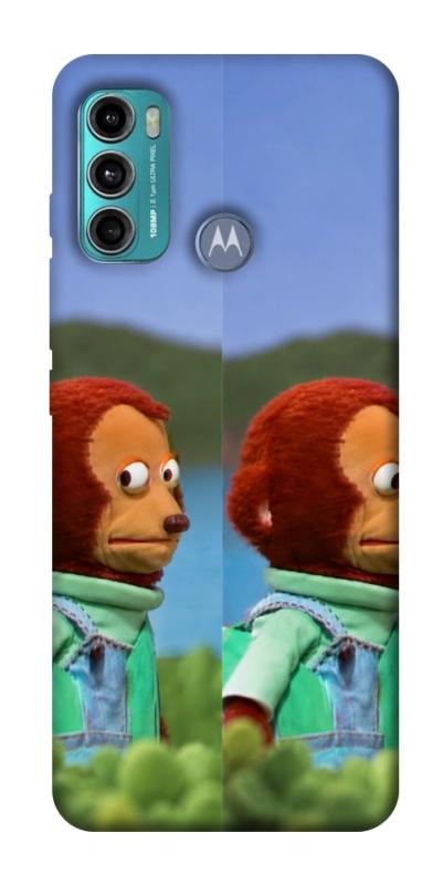 Чехол itsPrint Мавпочка з ніяковим поглядом для Motorola Moto G60, armored, купить оптом с доставкой